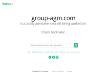 Tablet Screenshot of group-agm.com